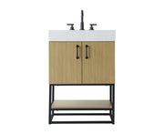 Elegant Lighting - VF29224MHB - Bathroom Vanity - Caroline - Honey Brown