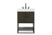 Elegant Lighting - VF29224MMB - Bathroom Vanity - Caroline - Mocha Brown