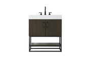 Elegant Lighting - VF29230MMB - Bathroom Vanity - Caroline - Mocha Brown