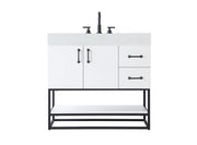 Elegant Lighting - VF29236WH - Bathroom Vanity - Caroline - White