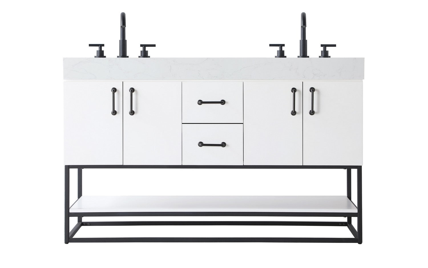 Elegant Lighting - VF29254DWH - Bathroom Vanity - Caroline - White