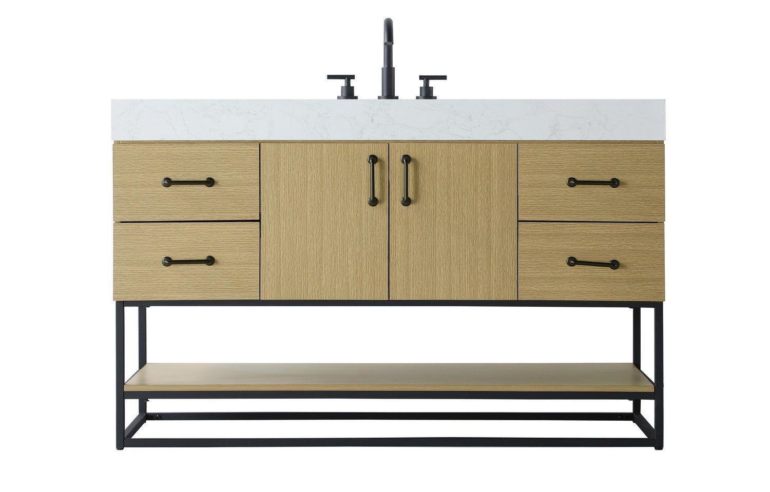Elegant Lighting - VF29254MHB - Bathroom Vanity - Caroline - Honey Brown