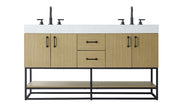 Elegant Lighting - VF29260DMHB - Bathroom Vanity - Caroline - Honey Brown