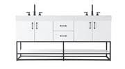 Elegant Lighting - VF29272DWH - Bathroom Vanity - Caroline - White