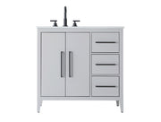 Elegant Lighting - VF29336GR - Bathroom Vanity - Millie - Grey