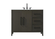 Elegant Lighting - VF29342MMB - Bathroom Vanity - Millie - Mocha Brown
