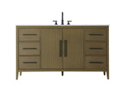 Elegant Lighting - VF29360MCB - Bathroom Vanity - Millie - Chestnut Brown