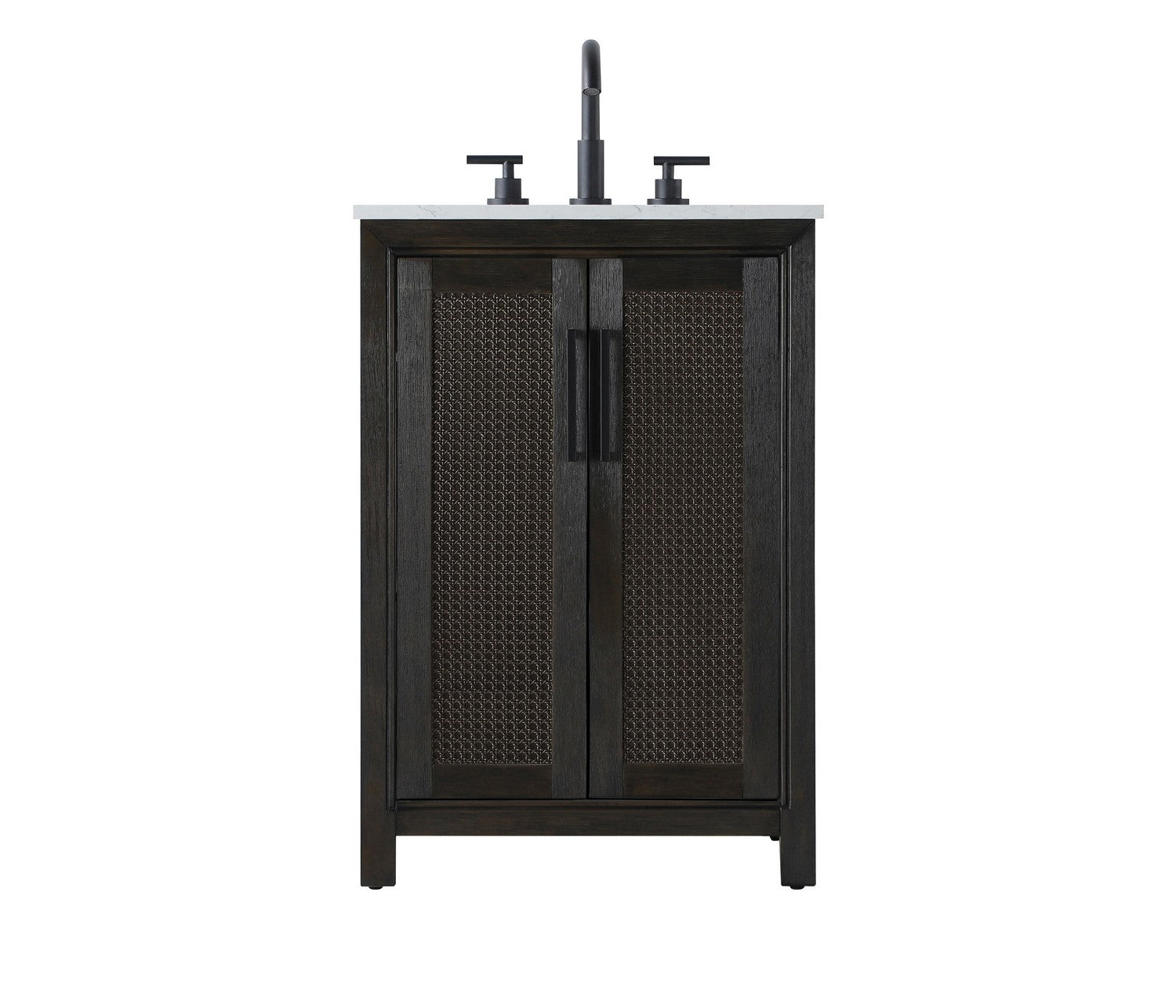 Elegant Lighting - VF29524CO - Bathroom Vanity - Alina - Chocolate Oak