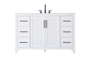 Elegant Lighting - VF29554WH - Bathroom Vanity - Alina - White