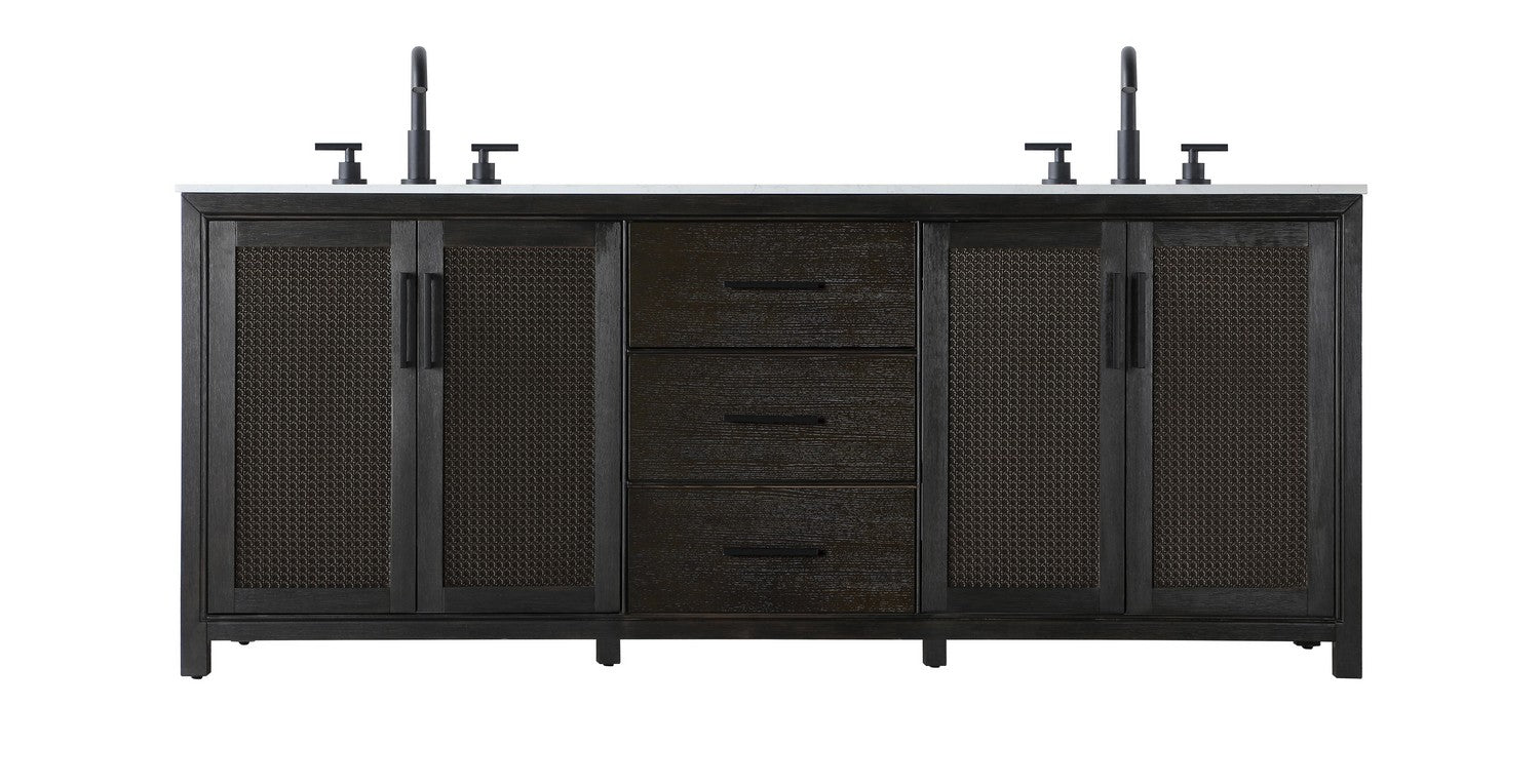 Elegant Lighting - VF29584DCO - Bathroom Vanity - Alina - Chocolate Oak