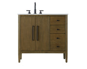Elegant Lighting - VF29636HO - Bathroom Vanity - Blakely - Hazel Oak