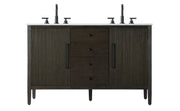 Elegant Lighting - VF29654DCO - Bathroom Vanity - Blakely - Chocolate Oak