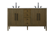 Elegant Lighting - VF29660DHO - Bathroom Vanity - Blakely - Hazel Oak