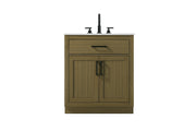 Elegant Lighting - VF29730MCB - Bathroom Vanity - Alden - Chestnut Brown