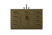 Elegant Lighting - VF29754MCB - Bathroom Vanity - Alden - Chestnut Brown