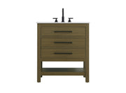 Elegant Lighting - VF60530MCB - Bathroom Vanity - Karson - Chestnut Brown