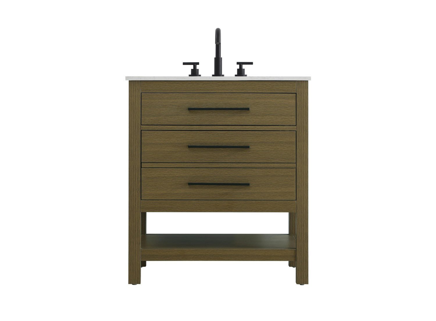 Elegant Lighting - VF60530MCB - Bathroom Vanity - Karson - Chestnut Brown
