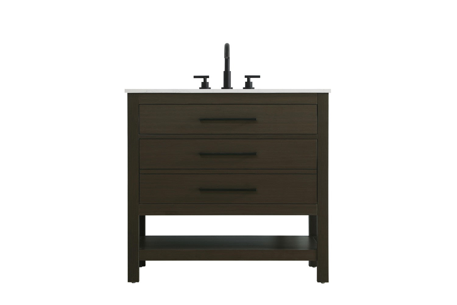 Elegant Lighting - VF60536MMB - Bathroom Vanity - Karson - Mocha Brown