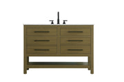 Elegant Lighting - VF60548MCB - Bathroom Vanity - Karson - Chestnut Brown