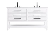 Elegant Lighting - VF60560DWH - Bathroom Vanity - Karson - White