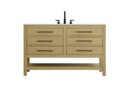 Elegant Lighting - VF60560MHB - Bathroom Vanity - Karson - Honey Brown
