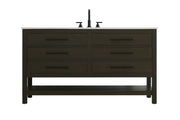 Elegant Lighting - VF60560MMB - Bathroom Vanity - Karson - Mocha Brown
