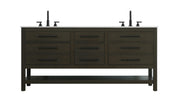 Elegant Lighting - VF60572DMMB - Bathroom Vanity - Karson - Mocha Brown