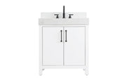 Elegant Lighting - VF60630WH-BS - Bathroom Vanity - Nathan - White