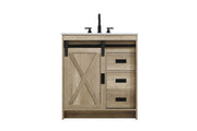 Elegant Lighting - VF90530NT - Bathroom Vanity - Austin - Natural Oak