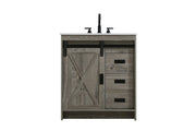 Elegant Lighting - VF90530RG - Bathroom Vanity - Austin - Rustic Grey
