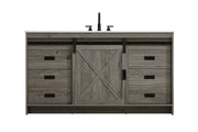 Elegant Lighting - VF90560RG - Bathroom Vanity - Austin - Rustic Grey
