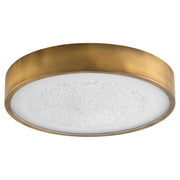 Quorum - 3-655-56 - LED Ceiling Mount - Floe - Brushed Brass