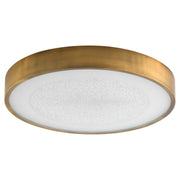 Quorum - 3-656-56 - LED Ceiling Mount - Floe - Brushed Brass