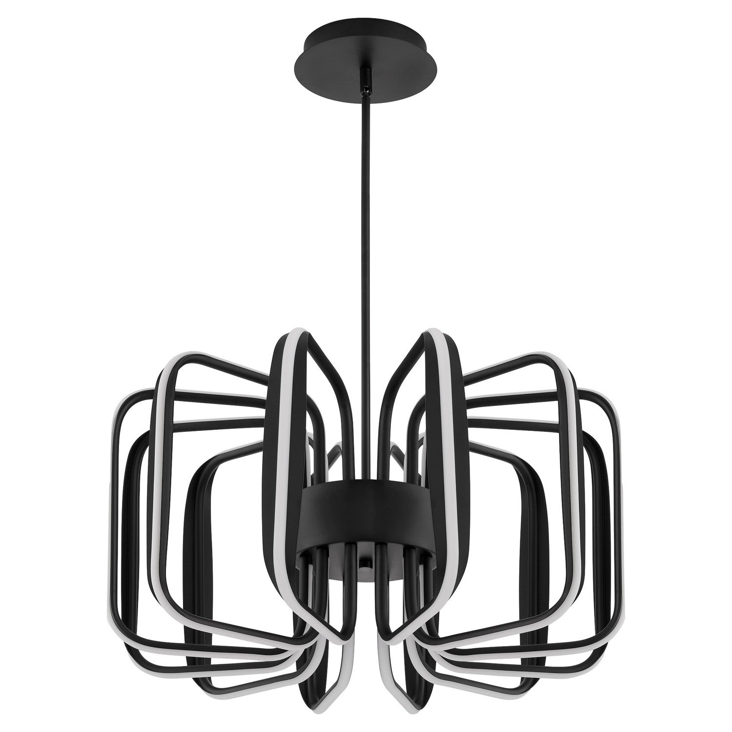 Quorum - 3-819-15 - LED Pendant - Roto - Black