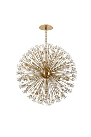 Elegant Lighting - 2550D50SG - 34 Light Pendant - Vera