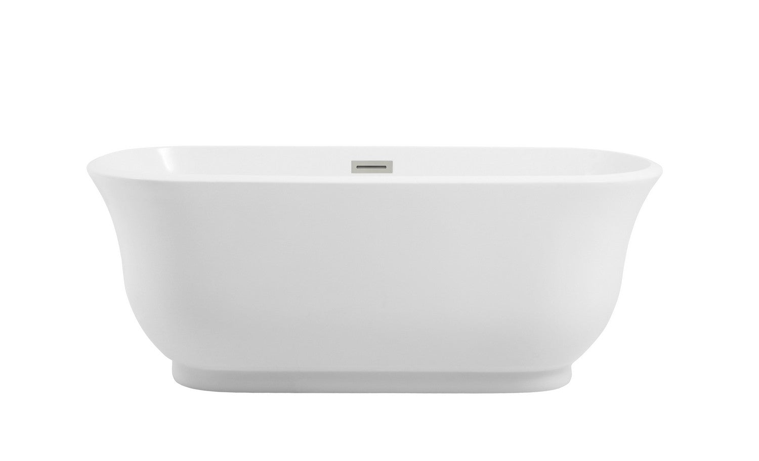 Elegant Lighting - BT10259GW-BNK - Soaking Bathtub - Coralie