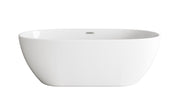 Elegant Lighting - BT10767GW-BNK - Soaking Bathtub - Allegra - Glossy White