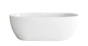 Elegant Lighting - BT10770GW-WHT - Soaking Bathtub - Allegra - Glossy White