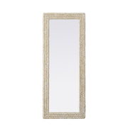 Elegant Lighting - MR4A2460LN - Mirror - Marlowe - Linen White