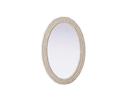 Elegant Lighting - MR4C2742LN - Mirror - Marlowe - Linen White
