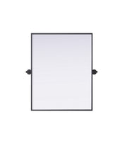 Elegant Lighting - MR6H2430BLK - Mirror - Amoura - Black