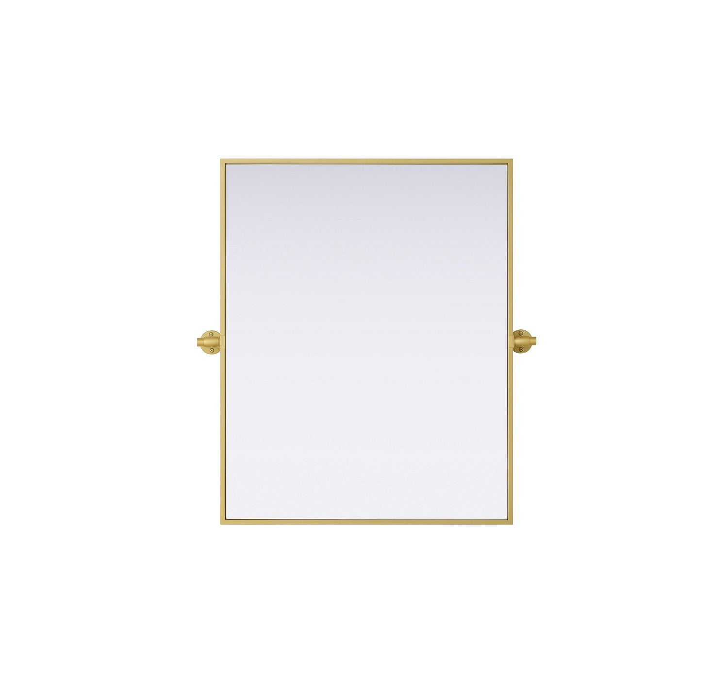 Elegant Lighting - MR6H2430BRA - Mirror - Amoura - Brass