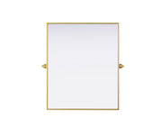 Elegant Lighting - MR6H3036BRA - Mirror - Amoura - Brass