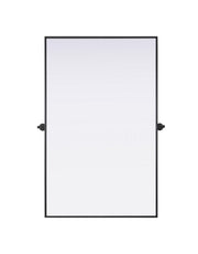 Elegant Lighting - MR6H4830BLK - Mirror - Amoura - Black