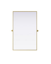 Elegant Lighting - MR6H4830BRA - Mirror - Amoura - Brass