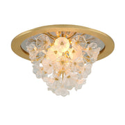 Corbett Lighting - 268-31-GL - Three Light Flush Mount - Jasmine - Gold Leaf