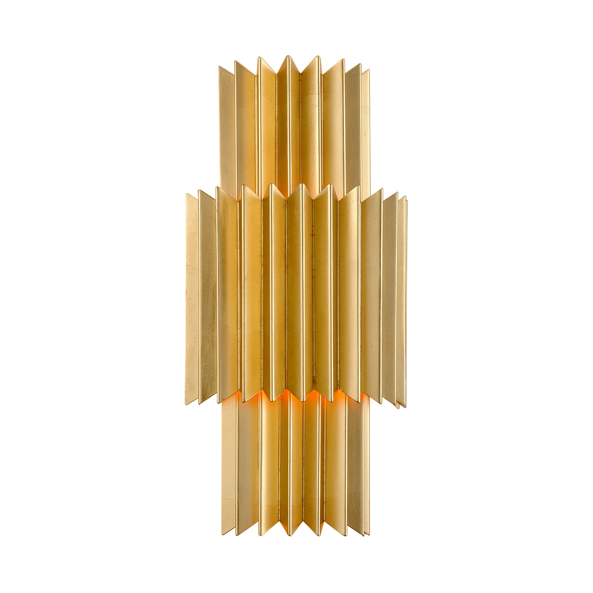 Corbett Lighting - 311-13-GL - Two Light Wall Sconce - Moxy - Gold Leaf