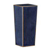 Gabby - SCH-152060 - Drinking Table - Cecil - Antique Gold|Navy Blue Faux Shagreen