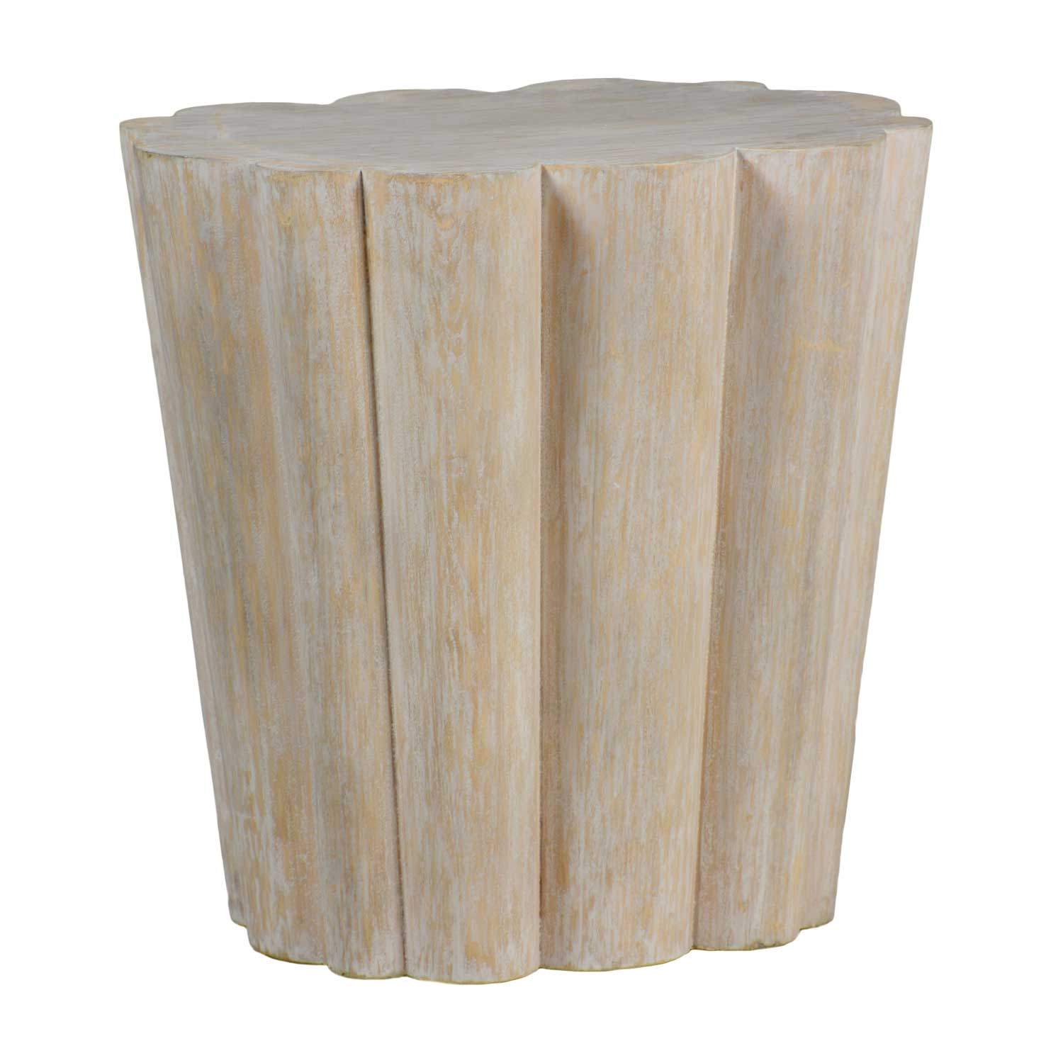 Gabby - SCH-155200 - Side Table - Bree - White Washed Wood Grain