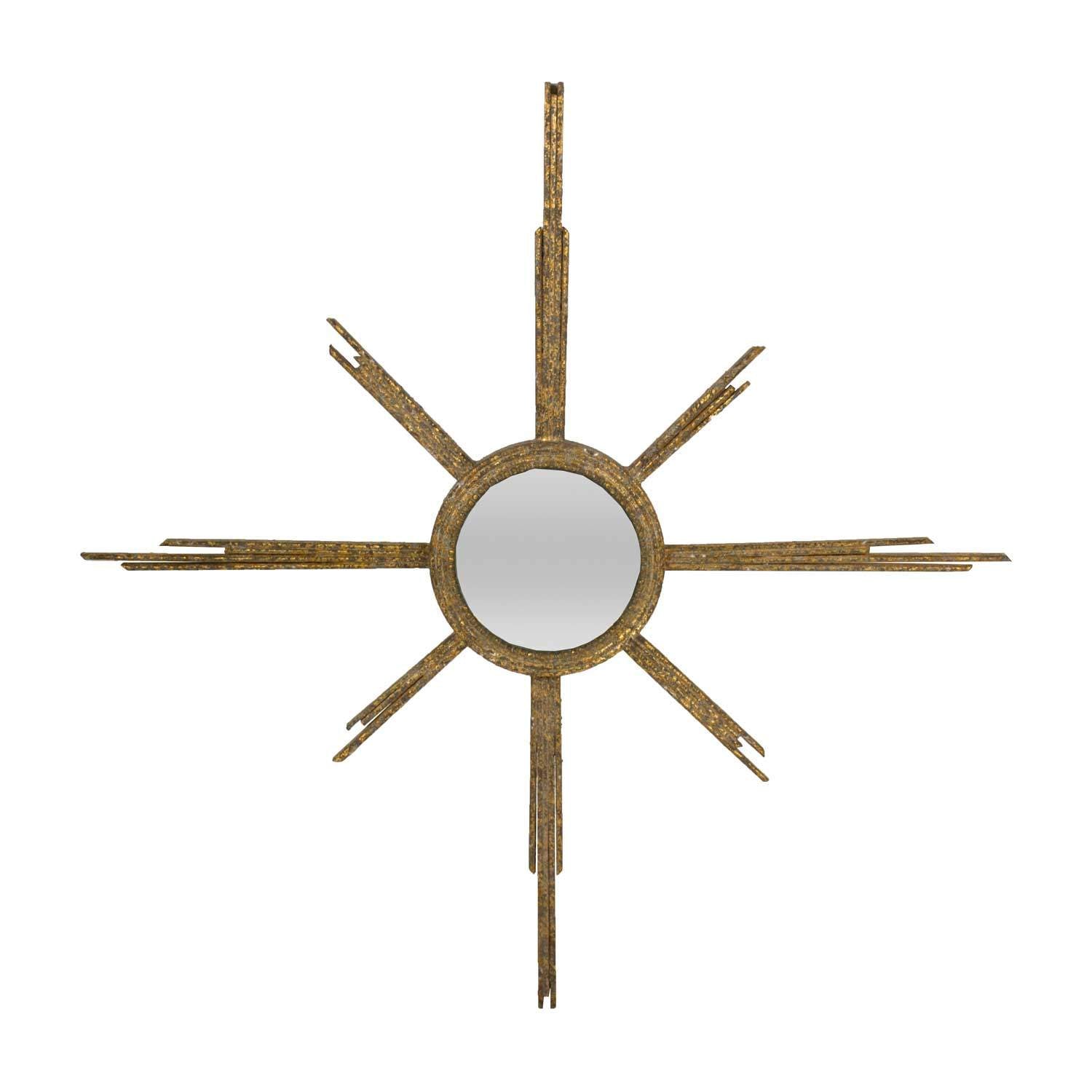 Gabby - SCH-155495 - Mirror - Capri - Antique Gold